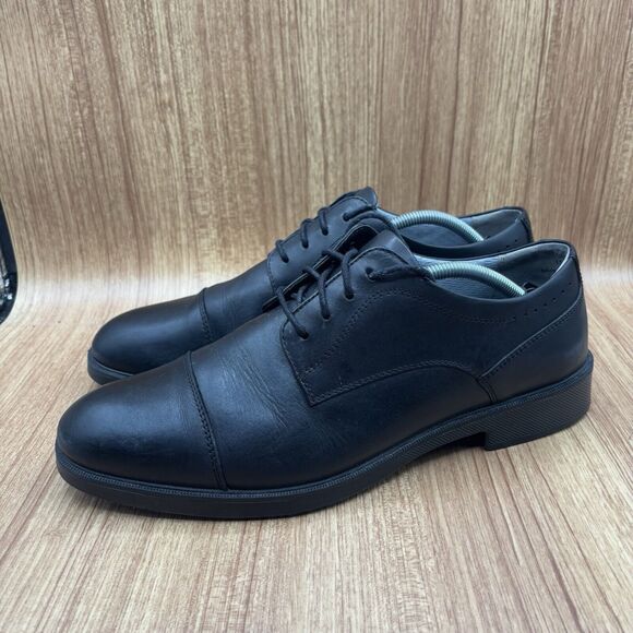 JOHNSTON MURPHY XC4 MADDOX CAP TOE MEN'S SHOES 11.5 M BLACK  SHOES - Picture 3 of 9